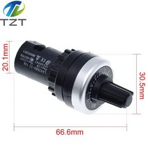 TZT LA42DWQ-22 1K 2K 5K 10K 직경 22mm 로터리 포텐쇼미터 컨버터 거버너 인버터 저항 스위치, 04 5 천개 옴