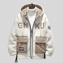 폴리스자켓 고급 겨울 단톤 보아털 남자 집업 후리스 빅사이즈 아우터 플러스 벨벳 남성 겨울 뽀글이 NO04 비보뉴 Y555C943