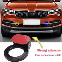 트레일러 견인장치 견인고리 자동차 시뮬레이션 장식 트레일러 후크 루프 아날로그 붙여 링, 금