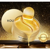 뷰티골드 & 해초 블랙 펄 아이 마스크 주름 방지 다크 서클 모이스처라이징 크리스탈 콜라겐 젤 패치 스킨, 한개옵션1, 03 gold