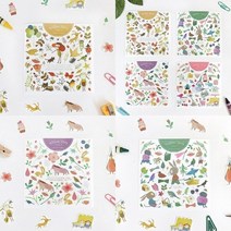 TWKL 윌로우 컷팅 스티커, 01 옐로우1