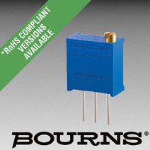 BOURNS 3296 멀티턴 포텐셔미터 가변저항 전위차계