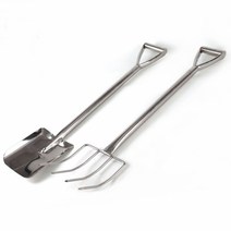스텐자루삽 단체급식용 오삽 대형주걱 군대자루 밥삽, 스텐삽(삼지창) 중(99cm)