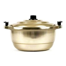 백설경금속 양은 찜다라이 솥 34CM 소소, 단품