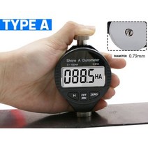 0-100 A/C/D 경도 디지털 쇼어 시험기 경도계 미터 플라스틱 가죽 고무 멀티 수지 용품, WHITE