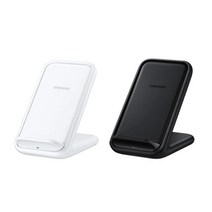 삼성 정품 고속 무선 충전 스탠드 EP-N5200T 갤럭시 노트10 10+ 5G 아이폰12, 블랙