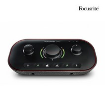 포커스라이트 Focusrite vocaster two 오디오 인터페이스 유튜브 방송 영상촬영