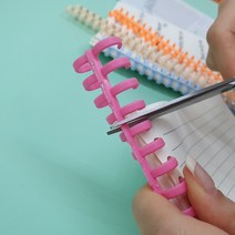 스프링 셀프제본 책링 바인더링 루즈링 30공 컬러