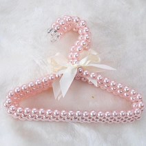 진주옷걸이 인테리어 공주 자취 인테리어, 화이트 20cm 애견스타일다섯 개