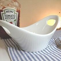 세라믹 양수 샐러드 볼(24.1cm) 그릇 용기 추카추카넷, 단품