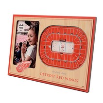 YouTheFan NHL 피츠버그 펭귄스 3D 스타디움뷰 그림 프레임 - PPG 페인트 아레나 30.5cm x 20.3cm(, Detroit Red Wings