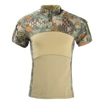 군대 티셔츠 남자 전투 셔츠 전술 셔츠 사이클링 유니폼 남성 SWAT 사냥 전투 Multicam Camo 반팔 캠핑