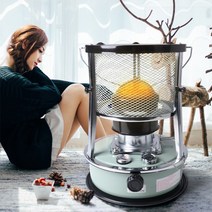 야외 석유난로 난방히터 캠핑 낚시난로 캠핑외출 용품 조리가능, 레드