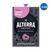 플라비아 알테라 커피 미디엄 도넛 샵 8g 100개입 FLAVIA ALTERRA Coffee Medium DONUT SHOP