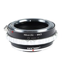 [정규 대리점] K&F 니콘 nikonG 렌즈-마이크로 포서즈 m43 마운트 어댑터 렌즈 크로스 첨부 ng-m43 (KFM43)