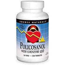 SOURCE NATURALS 소스 내추럴 폴리코사놀 10mg 120개, 120개(1팩)