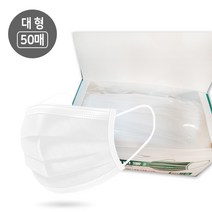 일회용 3중필터 덴탈 마스크 50매 중국산
