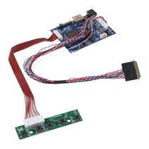 만능ad보드 모니터 영상보드 노트북패널 diy용 M2EC 40 핀 Lvds 케이블 키트 LVDS 컨트롤러 보드 신호 인터페이스 라즈베리 파이 3 용 LP156WH2 TLA1 TLE