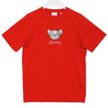 [버버리] 23SS 8065748 8A 토마스 베어 프린트 키즈 반팔 티셔츠