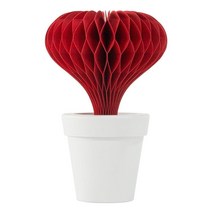 HSI Lovepot 하트 비전기 개인용 가습기 레드
