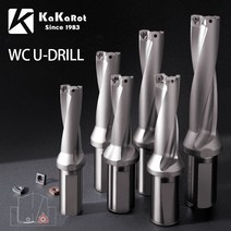 삼각플래티 아리스 열대어 공급기 KaKarot WC 시리즈 드릴 바이트 금속 인서 깊이 2D 3D 4D 인덱서블 U 기계 선반 CNC 13mm50mm, 137.C32D375WC06  3D