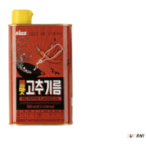 시아스 불맛 고추기름 불맛향 500ml 1개, 시아스 불맛 고추기름  500ml