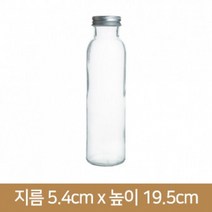 유리병 밀크티병 일자쥬스320ml (A), 1개