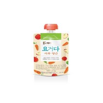 풀스케어 요거다 사과당근 (100mlx40EA) 우리가족 웰빙 먹거리, 5개