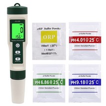 수족관 수영장용 10 In 수질 테스터 PH/TDS/EC/SALT/TEMP/S.G/ORP/H2/Fertile/resistity Tester Pen, 02 B