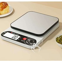 계량 제빵 전자저울 가정용 소형 미니 이유식 주방, 스테인리스저울 5Kg_0.1g 백라이트 포함