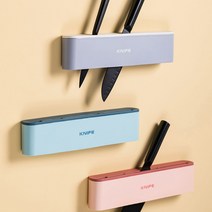 엠엔피라이프 싱크대 칼꽂이 부착형, 화이트, 1개