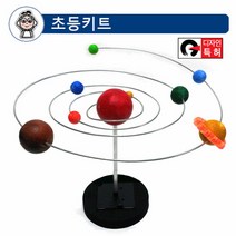 (JLS) 태양계행성모형(나선형)(고정/자동회전), 고정