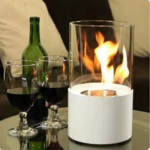 가정용 에탄올 난로 실내용 유리 화로 알콜 램프, 가스점화기