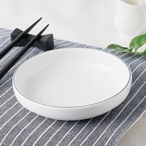 라인 멜라민 도자기쿠프 5반 앞접시 찬기 업소용 반찬 그릇 접시