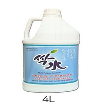 싹수 소독제 4L 식약처인증 무독성 소독액 살균 분무기 사은품 증정 추천, 4개