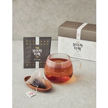 지유명차 지유 보이차 티백 1.5g * 20ea 1상자