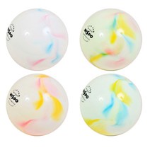 니스포 리듬 체조 공 볼 6인치 멀티 컬러, 6인치 핑크_옐로우