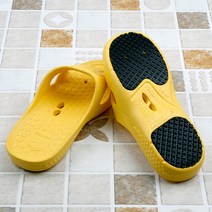 [센스풋] 미끄럼방지 논슬립 욕실화 SW-02형광/슬리퍼/2가지색상, 색상:형광옐로우|사이즈:L(280mm~290mm)