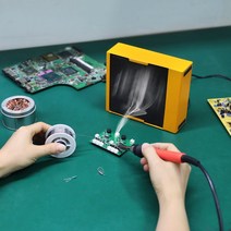 납 연기 흡입기 제거기 소형 집진기 납땜 인두기 용접도구, 흡연 장치, 중국, 미국