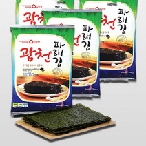 광천김 광천김공장 파래 전장김 파래김, 5매, 20g