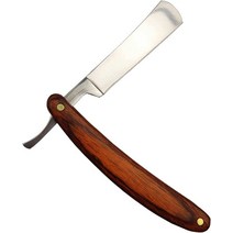 바버샵 수동 면도기 일자 일본 수입 레트로 클래식 전문 이발소 남자 면도, 클래식 면도기