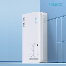 로모스 sense4S Pro 고속충전 30W 보조배터리 10000mAh, 화이트