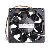 7000RPM 고속 120mm 냉각 팬 듀얼 볼 베어링 12cm DF1203812B2FN 12V 용 DC 120X120X38mm 브러시리스 광부 쿨러