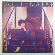 (중고LP 물세척)(준 라이센스) PAT BENATAR/ PRECIOUS TIME/ 자켓 얼룩 펀칭 있음/ 음반 상태 양호함