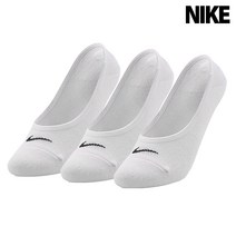 NIKE 나이키 우먼스 라이트웨이트 삭스 화이트 3팩 SX4863-101