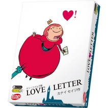 아크라이트 러브레터 켄 니임라판 (Love Letter) (2-4인용 5-10분 10세 이상용) 보드 게임, 한개옵션0