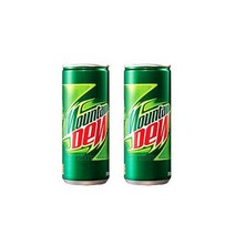 롯데칠성 마운틴듀 250ml 30캔 /사이다 음료수 음료 탄산음료, 마운틴듀 250ml 30캔 /사이다 음