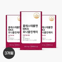 [피토틱스] 콜레스테롤엔 MKA 모나콜린케이 징크 모나콜린, 3개월, 3개