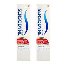 센소다인 오리지널 치약, 100g, 2개