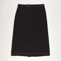 1034.써스데이아일랜드 블랙데님 롱스커트/정품/여성